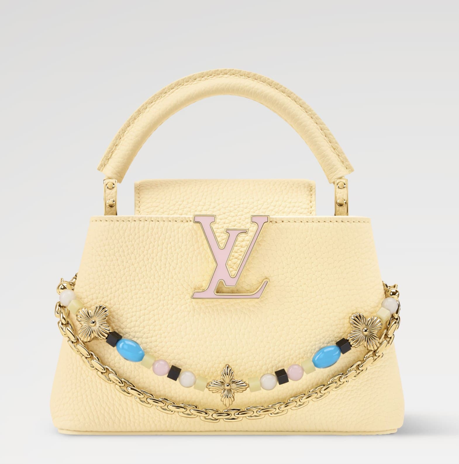 Louis Vuitton Capucines — Jaune poudré