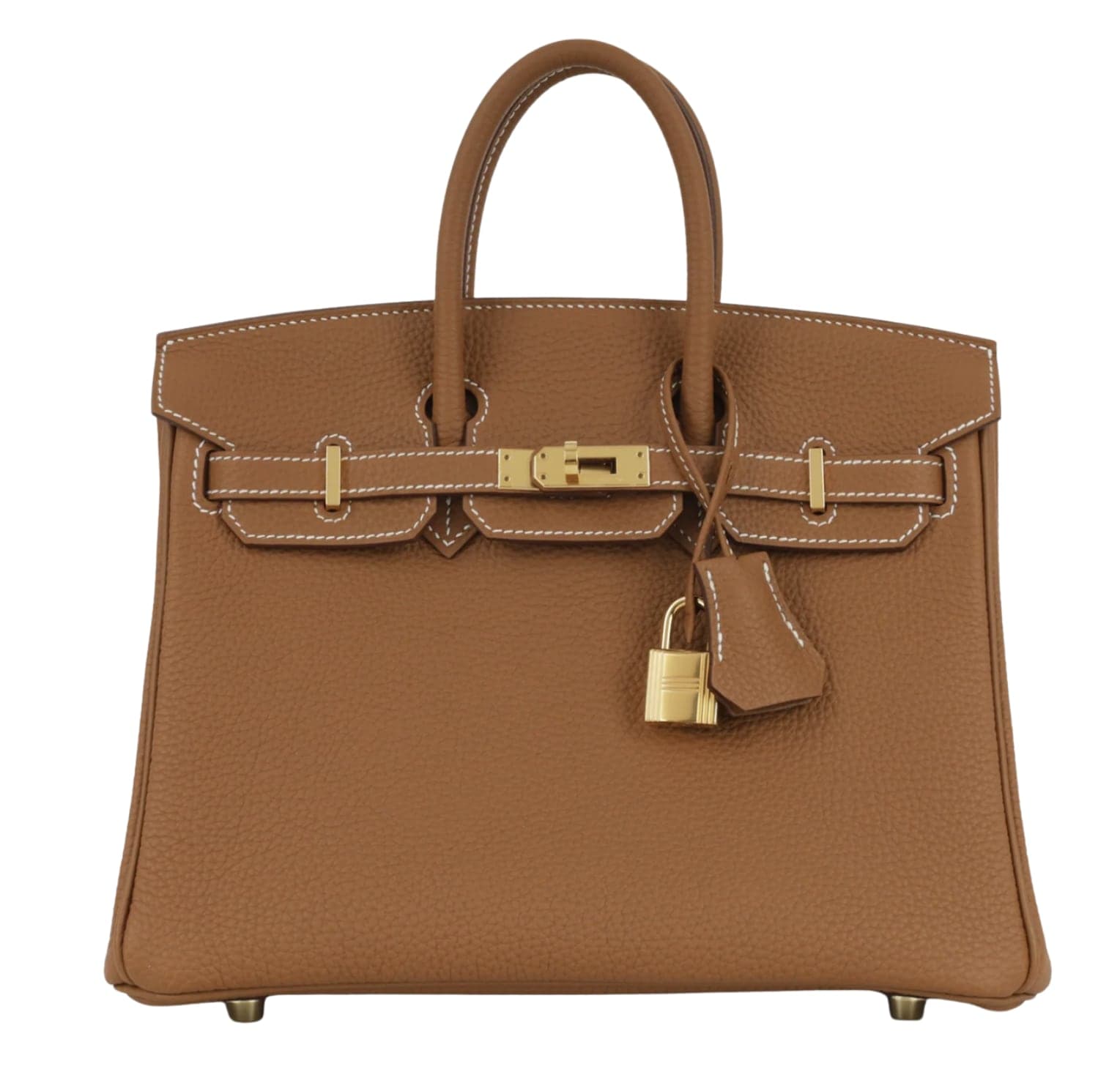 Hermès Birkin 25 — Togo Gold & quincaillerie dorée